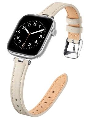 🇨🇦3 FOR $20!  STIROLL Leather Women Band Compatible with Apple Watch Strap